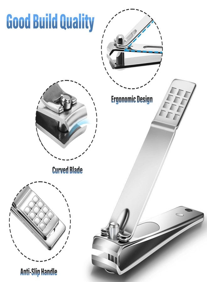 AVERZELLA 60 Pcs Stainless Steel Nail Clippers & Toenail Clippers for Men and Women, Nail Clipper Set Fingernail Clipper Bulk for Toenail and Finger Nails for Home, Travel or Bulk Use (Silver) - Image 4